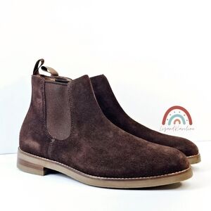 New! J. Crew Leather Suede Chelsea Boots